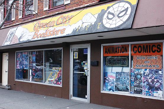 Queen City Bookstore, just by UB South on Main St., provides every comic fanatic with their fix.